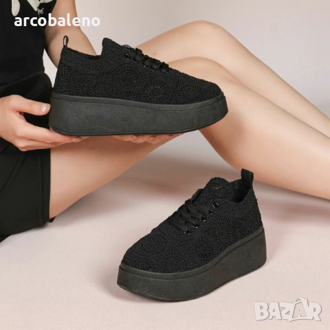 Дамски ниски маратонки, 3цвята , снимка 8 - Маратонки - 53193724