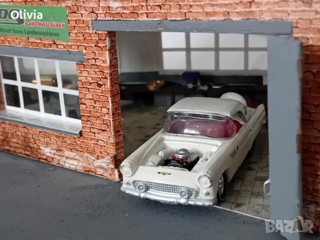 Diorama Garage Диорама гараж 1:86 / 1:64 , снимка 4 - Колекции - 49350342