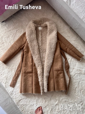 Стилно дамско палто H&М, снимка 8 - Палта, манта - 53309452