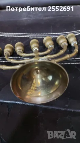 Свещник , снимка 3 - Антикварни и старинни предмети - 50336283