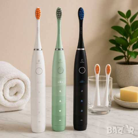 Електрическа четка за зъби Oclean X Flow S, 36p. накрайник, 5 режима