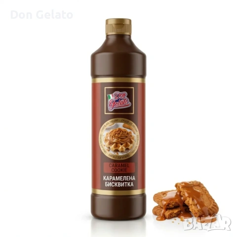 Топинг карамелена бисквитка Don Gelato Premium