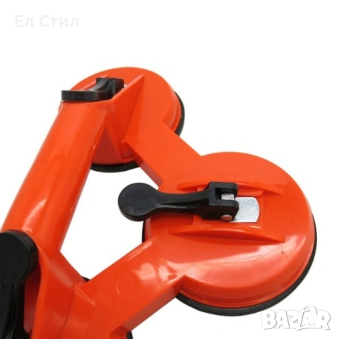 Троен вакуумен държач за стъкла – до 120 кг товароносимост, снимка 5 - Други инструменти - 53567284