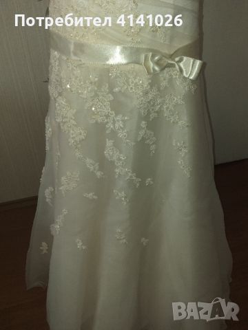Бутикова дизайнерска сватбена/булчинска рокля от Paloma Fashion, снимка 5 - Сватбени рокли - 46464940