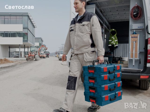 Куфар BOSCH L-BOXX Sortimo 102 Бош, снимка 6 - Куфари с инструменти - 46800666