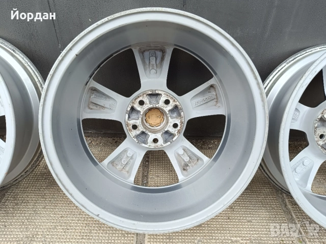ОРИГИНАЛНИ джанти 17 '' 5x114,3 NISSAN QASHQAI J11 J10 / НИСАН Кашкай, снимка 14 - Гуми и джанти - 53648636