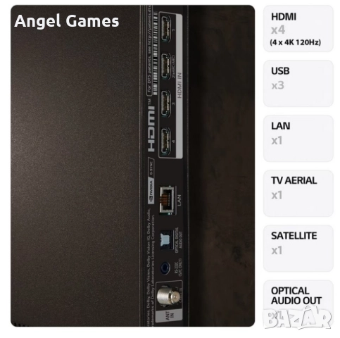 LG OLED EVO 55" 55C41LA 120Hz SMART TV 4K Ultra HD UHD телевизор, снимка 5 - Телевизори - 52470506