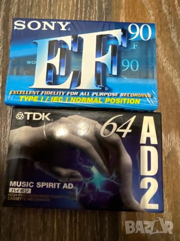 Продавам аудио касетки TDK,Sony, снимка 1 - Аудио касети - 46406740