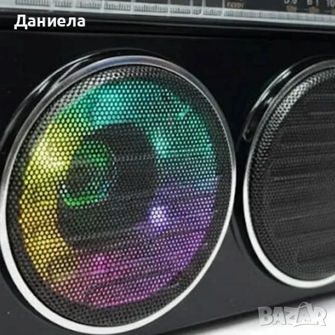 Портативно ретро радио - 3 лентов приемник GOLON RX-666D, снимка 8 - Друга електроника - 53783195