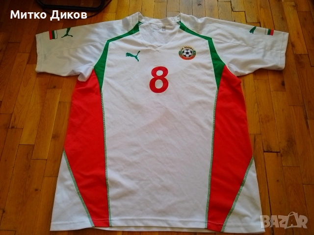 България футболна тениска #8 размер Л