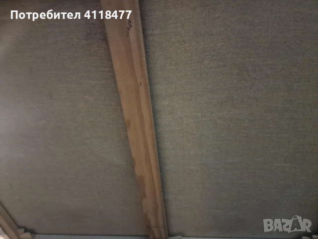 Стара голяма картина на платно, снимка 10 - Картини - 52483287