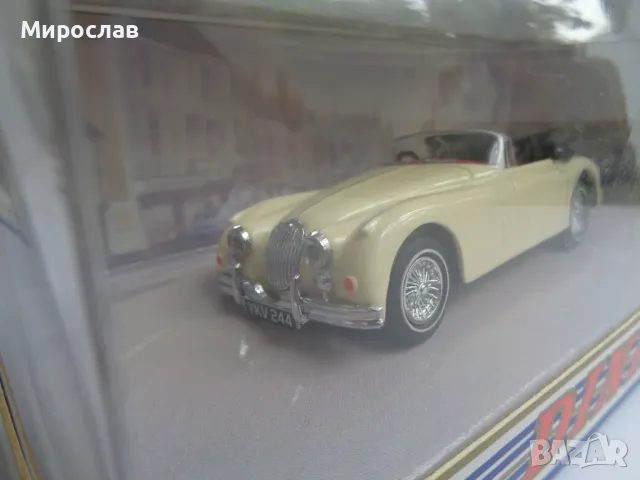 1:43 DINKY MATCHBOX JAGUAR XK 150 КОЛИЧКА МОДЕЛ, снимка 2 - Колекции - 47425933