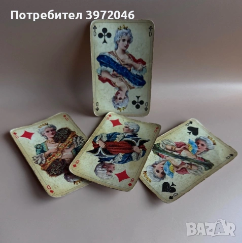 ⚜️ Колекционерско тесте карти ROKOKO COEUR – ГДР (ок. 1965–1978 г.) ⚜️