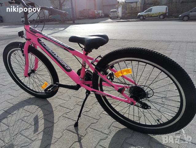 PASSATI Велосипед 24" CYBERTRECK розов, снимка 9 - Велосипеди - 53561265