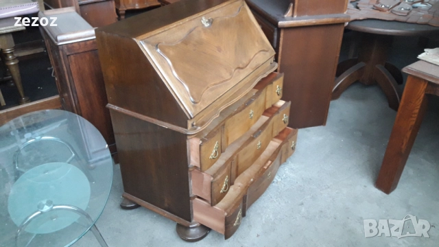 Ретро бюро писалище №81, снимка 6 - Бюра - 52575309