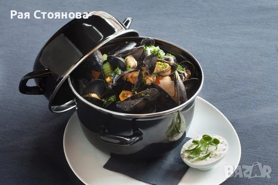 Емайлирана тенджера за миди – 5 л, Ø22 см, снимка 1