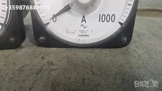 Тошиба Уреди Волтметър Ампермер амперметър Трансформатор  , снимка 3 - Резервни части за машини - 50635540