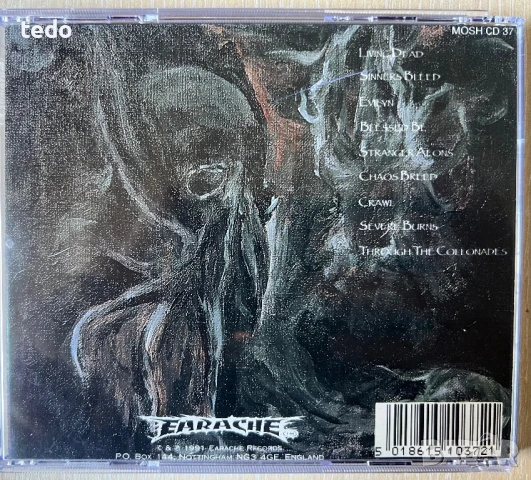 Entombed - Clandestine - 1st press, снимка 2 - CD дискове - 51317312