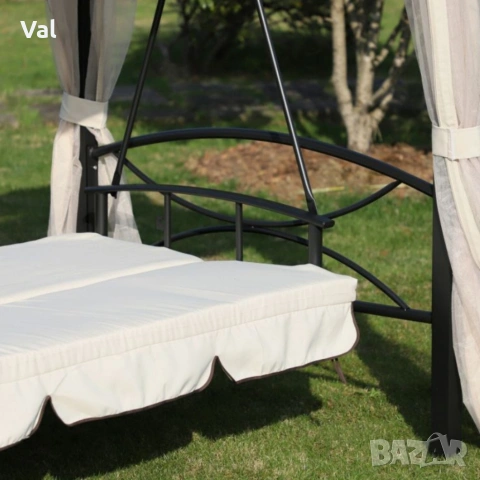 Луксозна градинска шатра с люлка и функция сън за пълен релакс, снимка 6 - Градински мебели, декорация  - 53331435