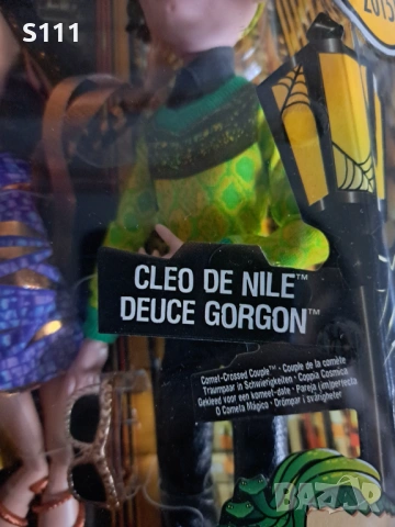 Комплект кукли Monster High Boo York - Cleo de Nile и Deuce Gorgon, снимка 3 - Кукли - 54087007
