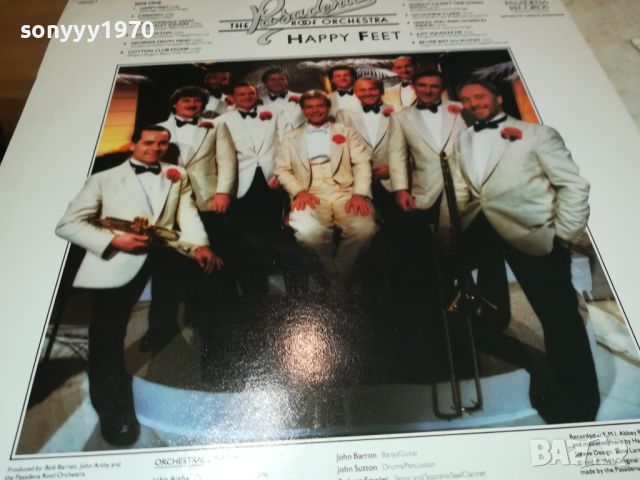 SOLD-THE PASADENA ROOF ORCHESTRA-ВНОС ENGLAND 1705240849, снимка 3 - Грамофонни плочи - 45775853