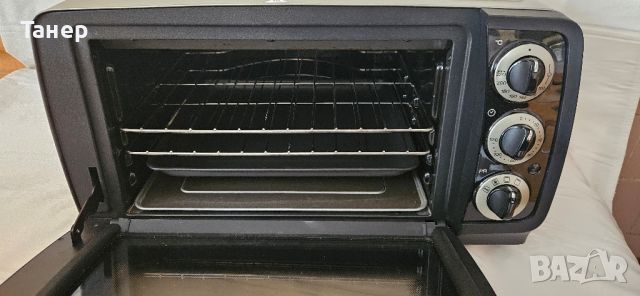 Фурна DeLonghi 1400W 14литра, снимка 2 - Печки, фурни - 45640440