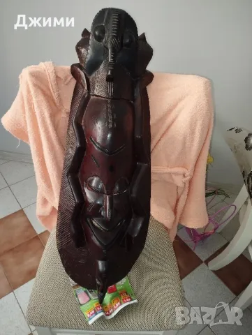 масивна африканска маска, снимка 1