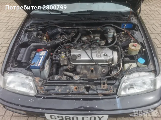 Honda Crx 1.4 dual carb, снимка 9 - Автомобили и джипове - 48802513