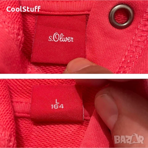 Дамска Блуза с Качулка s.Oliver Размер L, снимка 3 - Блузи с дълъг ръкав и пуловери - 53847467