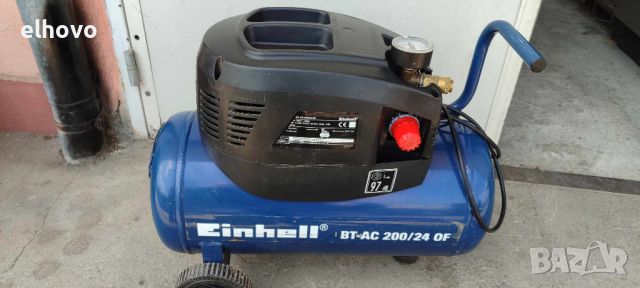 Компресор за въздух Einhell BT-AC 200/24 OF, снимка 5 - Компресори - 46609843