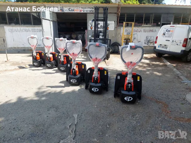 Електрическа транспалетна количка , снимка 3 - Друго търговско оборудване - 50285864