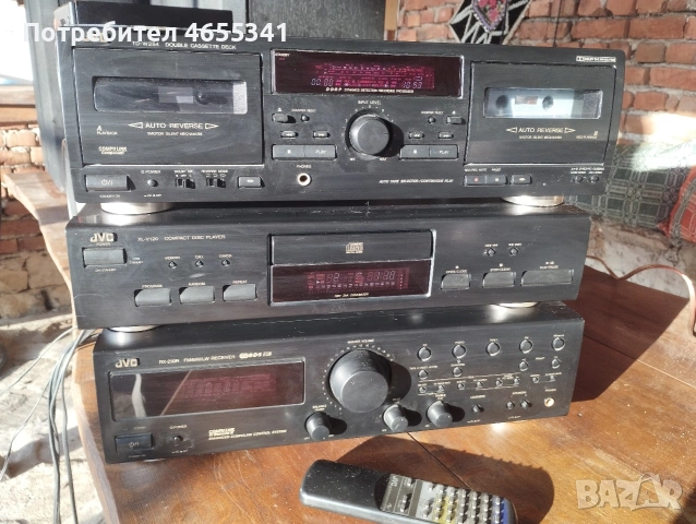 jvc сет , снимка 3 - Аудиосистеми - 53646455