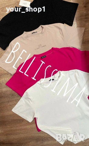 Дамска тениска Elisabetta Franchi , снимка 3 - Тениски - 53606420