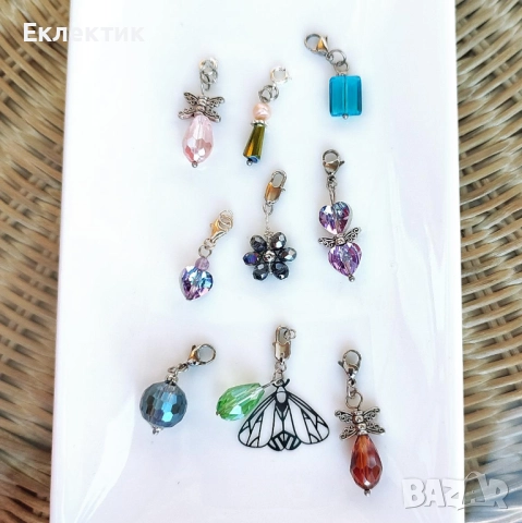 Силиконови протектори за смартфон с бижу висулки, снимка 4 - Фолия, протектори - 51539930