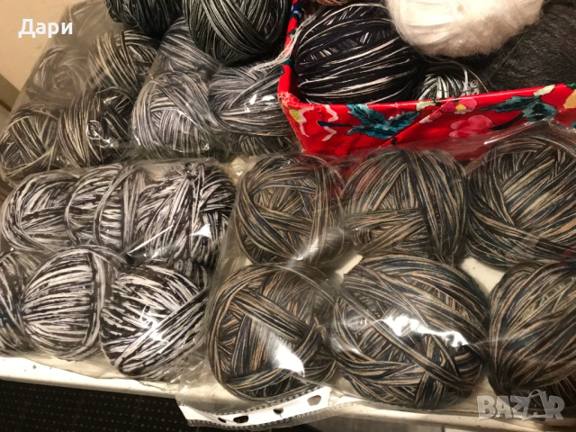 Продавам прежда-около 5 килограма, снимка 4 - Декорация за дома - 53716128