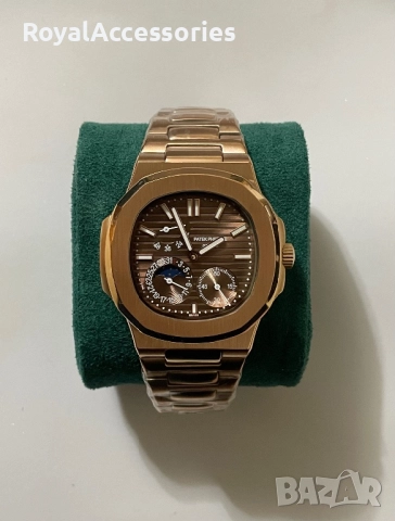 Patek Philippe chocolate dial , снимка 3 - Мъжки - 52013425