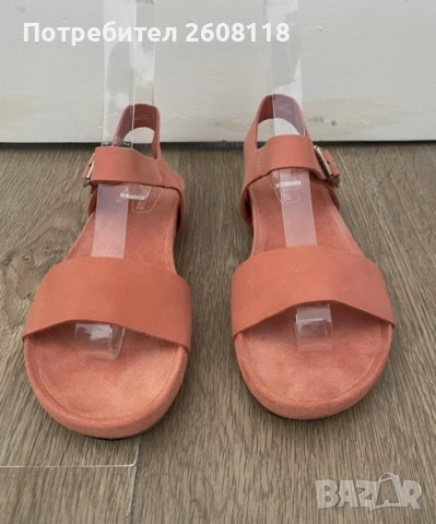 Clarks сандали – оротопедични, велур, №40