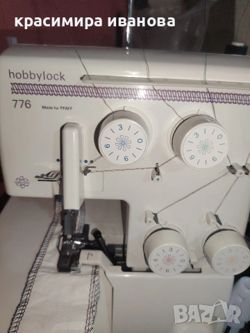 оверлог Pfaff, снимка 2 - Шевни машини - 54039708