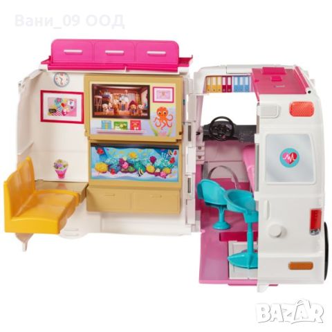 Кукла Барби мобилна клиника , снимка 4 - Кукли - 46401529