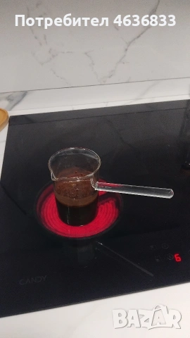 Огнеупорно стъклено джезве 