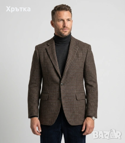 Hackett London Gun Club - Оригинално мъжко сако размер 52 / L