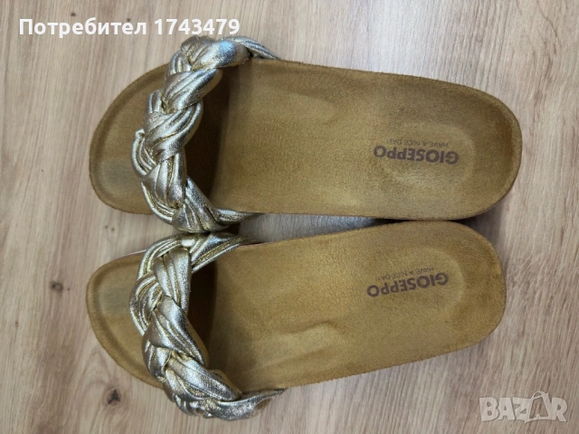 Красиви чехли GIOSEPPO н. 39, снимка 3 - Чехли - 53901398