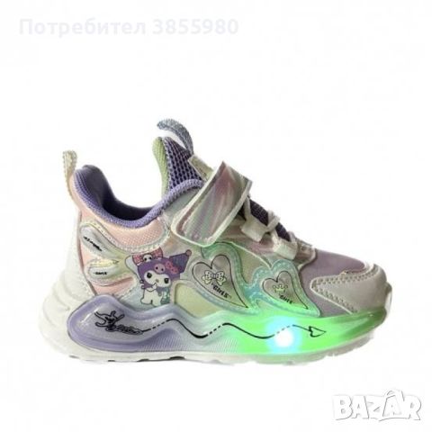 Детски светещи маратонки , снимка 3 - Детски обувки - 46198757