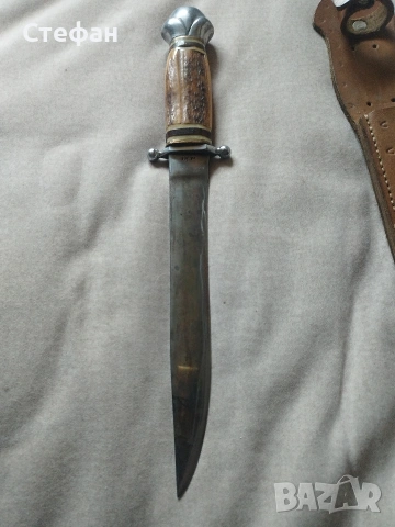 Стар руски нож Златоуст., снимка 3 - Ножове - 53424006