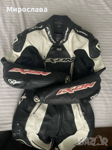 Дамски кожен цял мото екип Ixon Vortex, снимка 7 - Спортни екипи - 50497298