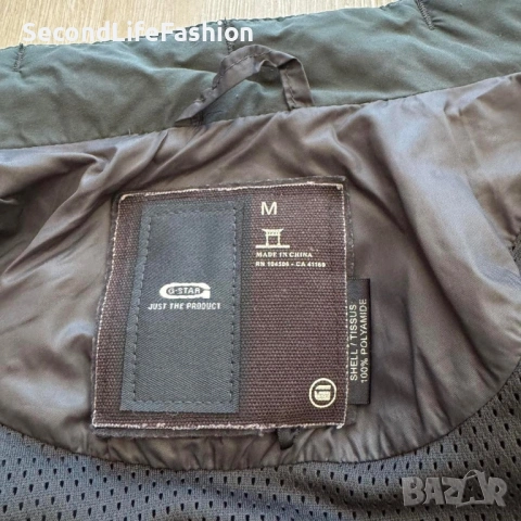 Дамско яке G-Star Raw, леко  размер M, тъмносиво, снимка 3 - Якета - 53134824