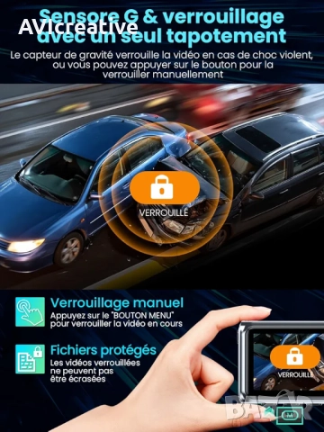 Видеорегистратор 4K +задна камера 2.5K+GPS антена +128 GB SD CARD, снимка 6 - Аксесоари и консумативи - 52937407