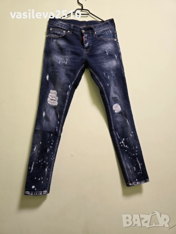 Dsquared2 оригинални дамски дънки , снимка 2 - Дънки - 52548097