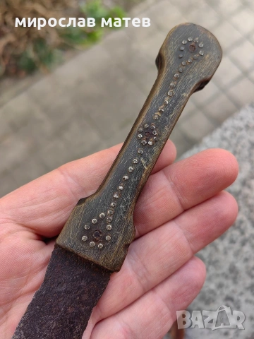 Автентична стара кама / нож, снимка 5 - Антикварни и старинни предмети - 53773801