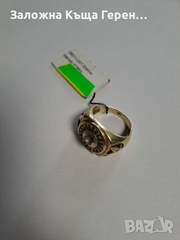 Мъжки златен пръстен - 10,84 гр., снимка 2 - Пръстени - 45204030